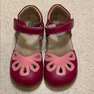 Livid & Luca Lets Rumba Red Petal Shoe Size 13